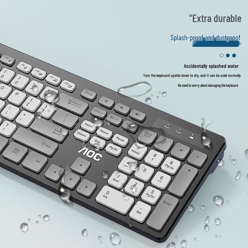 AOCKM720 Wireless Keyboard and Mouse Combo