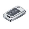Volkswagen Car Key Case for Lavida, Bora, Tiguan, Santana, Sagitar, Polo, Jetta - Aluminum Alloy Cover