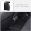 11th Generation Civic Rear Cup Holder with Carbon Fiber Pattern Black Navigation Panel Is Used for Car Interior Decoration