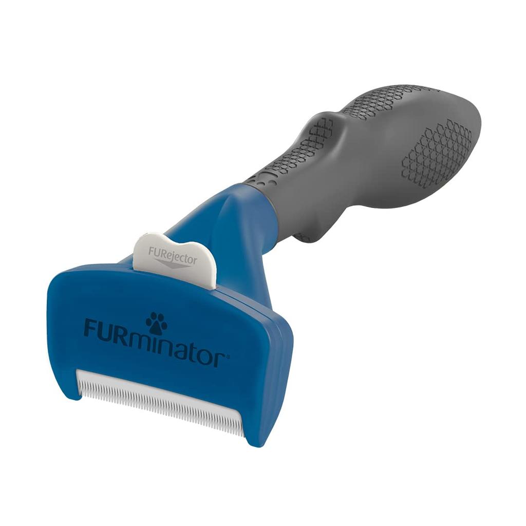 Furminator Grooming Brush for Medium Dogs All 2 Types- Vet Approved, Easy Fur Removal, Undercoat Care, Hairball Prevention, Hypoallergenic