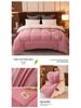 Double-Sided Lambswool Fleece Quilt: Thick, Warm Comforter for Winter, Spring, and Autumn