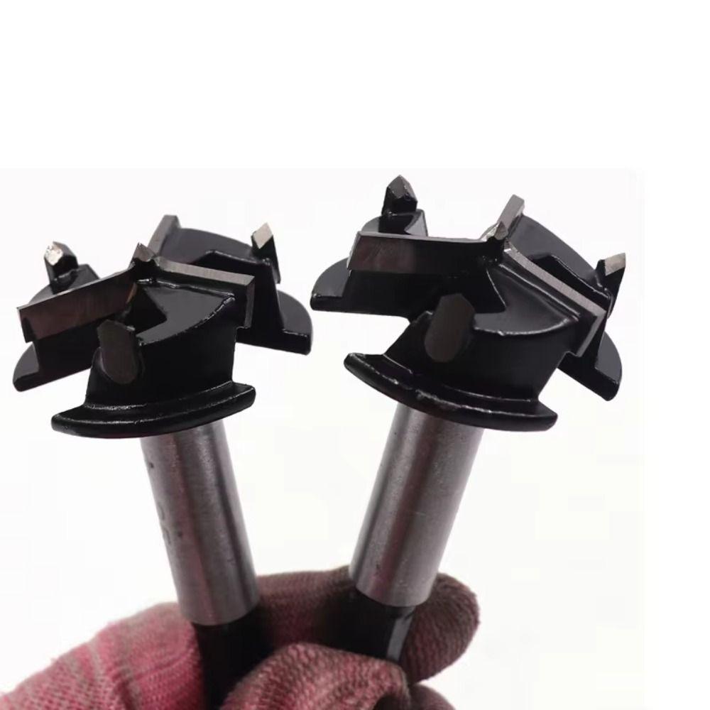 35mm Hinge Hole Opener 3 Flutes Wood Auger Cutter Woodworking Hinge Positioning Drill Bit  Cabinet