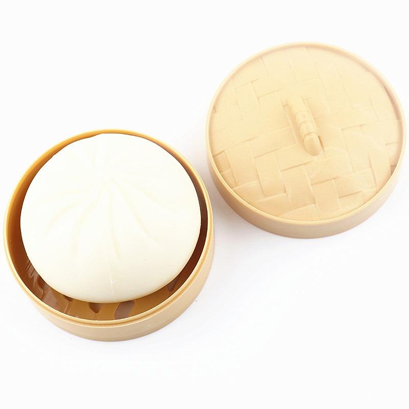 Bun à la farine élastique à presser et pincer, Fidget Squishy pour raviolis avec cuiseur vapeur United States