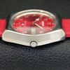 AUTOMATIC VINTAGE SEIKO 5 JAPAN 6309A MENS ARABIC RED COLOR DIAL WATCH A702667-1 R209-a702667