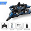 LED Foam Remote-Control Airplane - Crash-Resistant Fixed-Wing Glider Toy