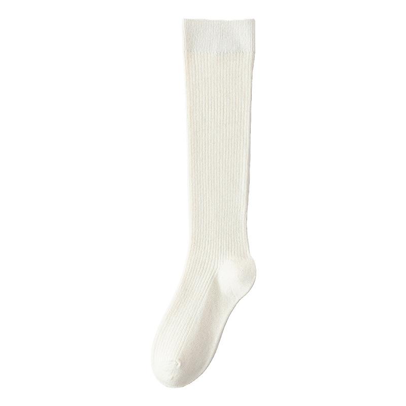 Woolen Calf Socks, Thickened for Autumn and Winter, Thigh-high Socks for Beautiful Legs, Compression Stockings for Women