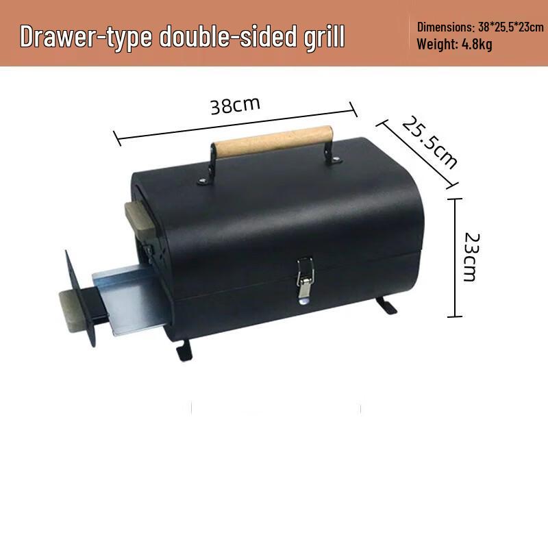 OEING Portable Outdoor BBQ Grill and Stove 1
