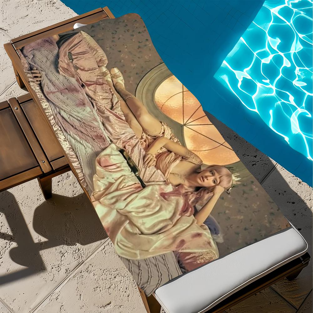 Sängerin M-Melanie M-Martinez Portals Handtuch Strand Schnelltrocknend Weich Poolhandtücher Geschenk für Reise Fitnessstudio Dusche Camping Sport