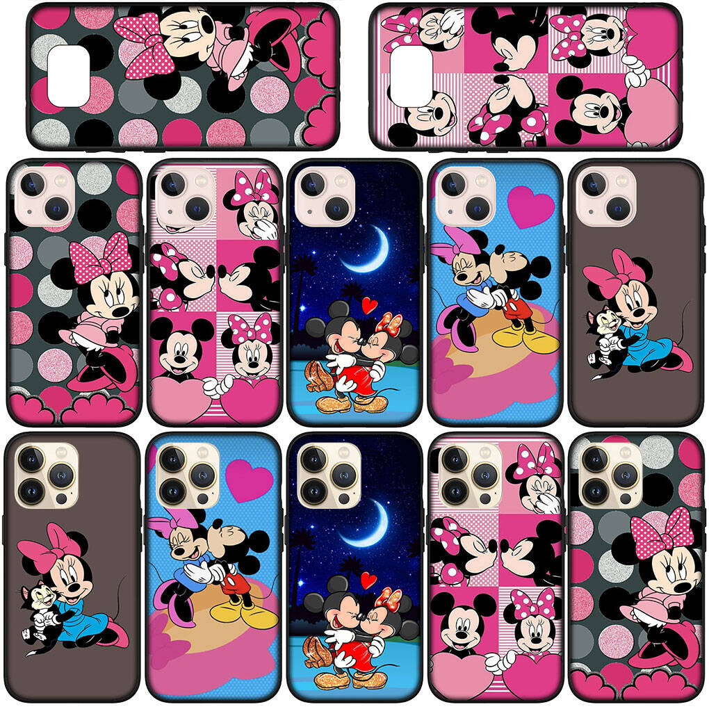Чохол для телефону для iPhone 17 16 15 Xiaomi Poco F8 F7 X7 X6 M8 C85 C75 C71 Redmi Note 14 13 12 11 Pro Max A3 A4 14C 13C 15C Аніме Міккі Маус Мінні Обкладинка