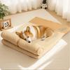 Detachable Soft Plush Dog House with Pillow Comfortable Thickened High Elastic Sponge Indoor Dog Sleeping Mat Pets Accessories
