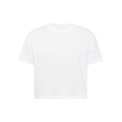 Embroidered Logo Cotton Tee Women Tops White DA0324-121