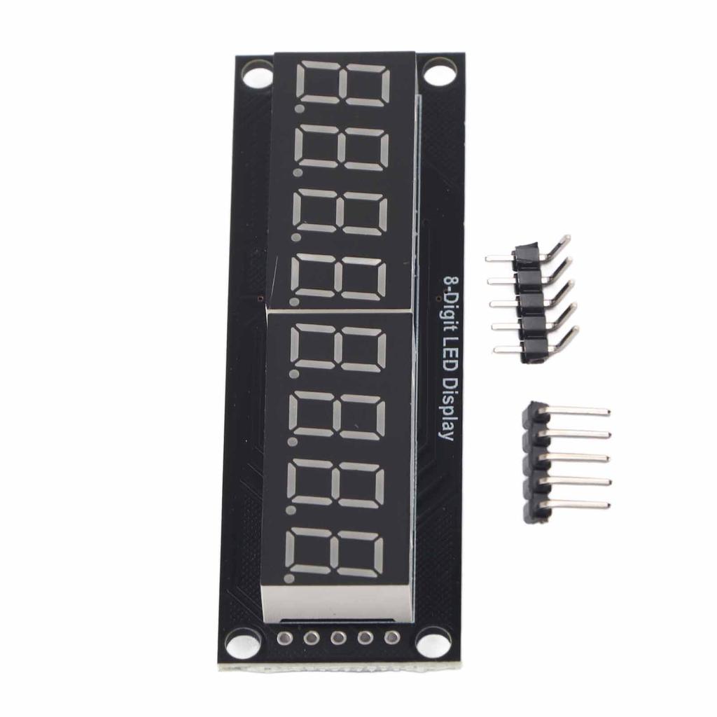 Modul de afișare digital cu tub LED, 8 cifre, 7 segmente, 0,36 inch, cip de acționare TM1637, galben