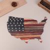 Wood America Us Flag Challenge Coin Display U.S. Military Coins Stand Holds Challenge Coin Display Wooden Army Collectible Coins