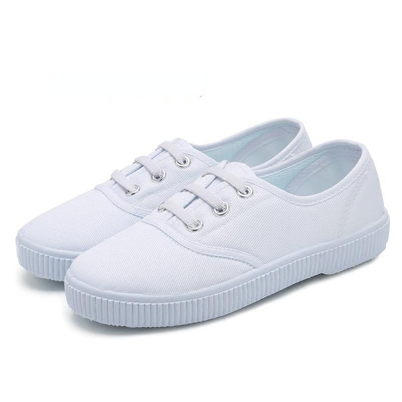 Dětské plátěné boty pro rodiče a děti, podzimní boty pro chlapce, volnočasové boty pro dívky, sportovní boty pro děti, dětské boty, dětské tenisky, malé bílé boty, dětské boty, plátěné boty pro děti.