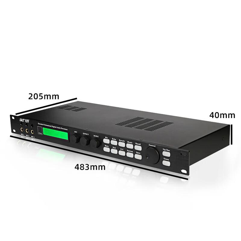 SAST LX-800 Professional Digital KTV Audio Processor CN Plug (adapter Included)