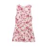 2025 Spring Women's Slimming French Floral Print Poplin Jumpsuit Dress