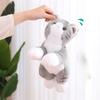 Fluffy Pomeranian Plush Toy Cat Doll Car Ornament Cute Kitten Pillow Pacifying Doll
