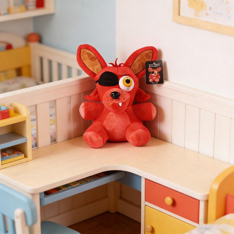 18Cm Freddy'S Bear Figurine Anime Five Nights At Freddy Brown Bear Red Fox Purple Rabbit Dolls Kids Festival Party Favors Gift