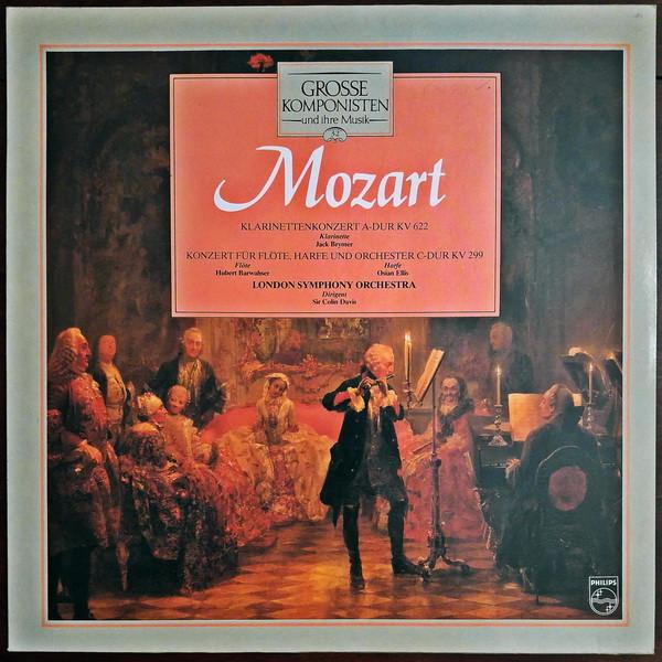 

LP Record WOLFGANG AMADEUS MOZART LONDON SY Klarinettenkonzert ADur Kv 622 K 411394 Philips Germany Classical Used