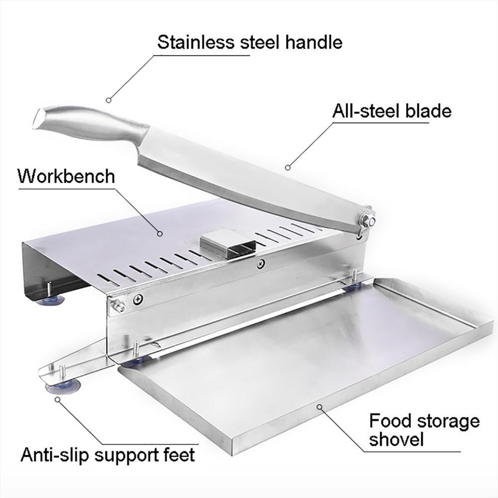 Household Frozen Meat Manual Slicer Minced Lamb Bone Meat Cutter Chicken Duck Fish Cutting Machine Hot Pot Kitchen Tools