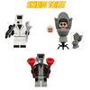 War Skibidi Toilet God Surveillance Expert Building Blocks Diy Figure Toy Gift