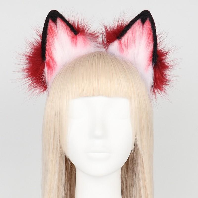 Adjustable Color Changing Beast Ear Headband Halloween Cosplay Wolf Ears Anime Party Costume Accessory