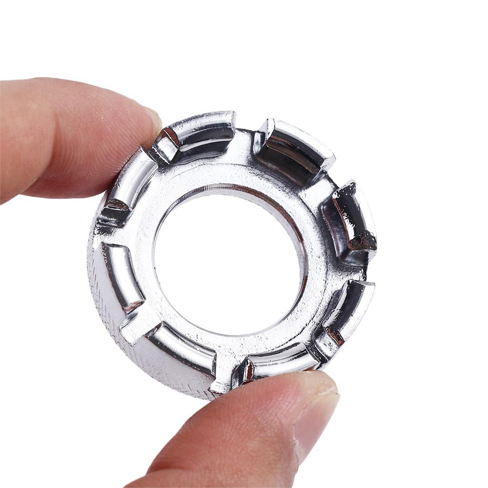 Chave Inglesa Chave Ajustável Chave para Aro de Roda Chave de Raio 8 Lados Nipple de Raio de Bicicleta Chave de Raio de Bicicleta Chave de Ciclismo