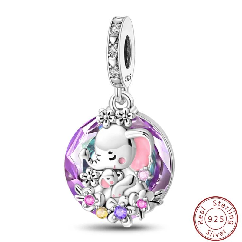 Warm Copper Metal Embrace Parent-Child Moment Shining Sunflower Bouquet Charm Bead Components Bead Components Compatible With Authentic Original