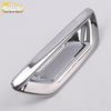 15 Edge Tailgate Door Bowl Decorative Frame - Electroplated Trunk Door Bowl Bright Patch Car Accessory