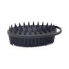 Reusable Silicone Bath Brush With Hanging Hook For Effective Skin Cleansing