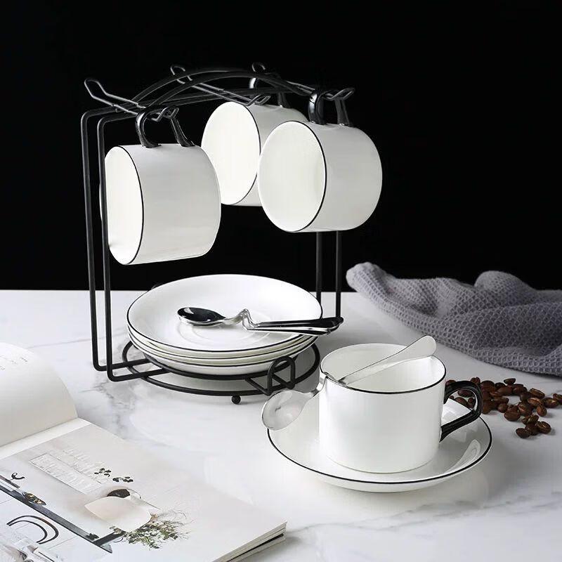 

Light Luxury European Ceramic Coffee & Tea Cup Set