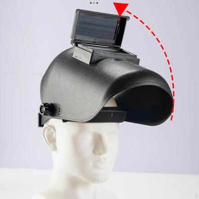 Uppfällbar svetsmask med komfort och ögonskydd Stor sikt Slagtålig 180°