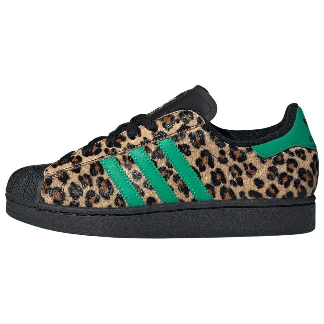 

Adidas Superstar II Core Black Court Green Gold Metallic Women s JP8165 EU 37 серый