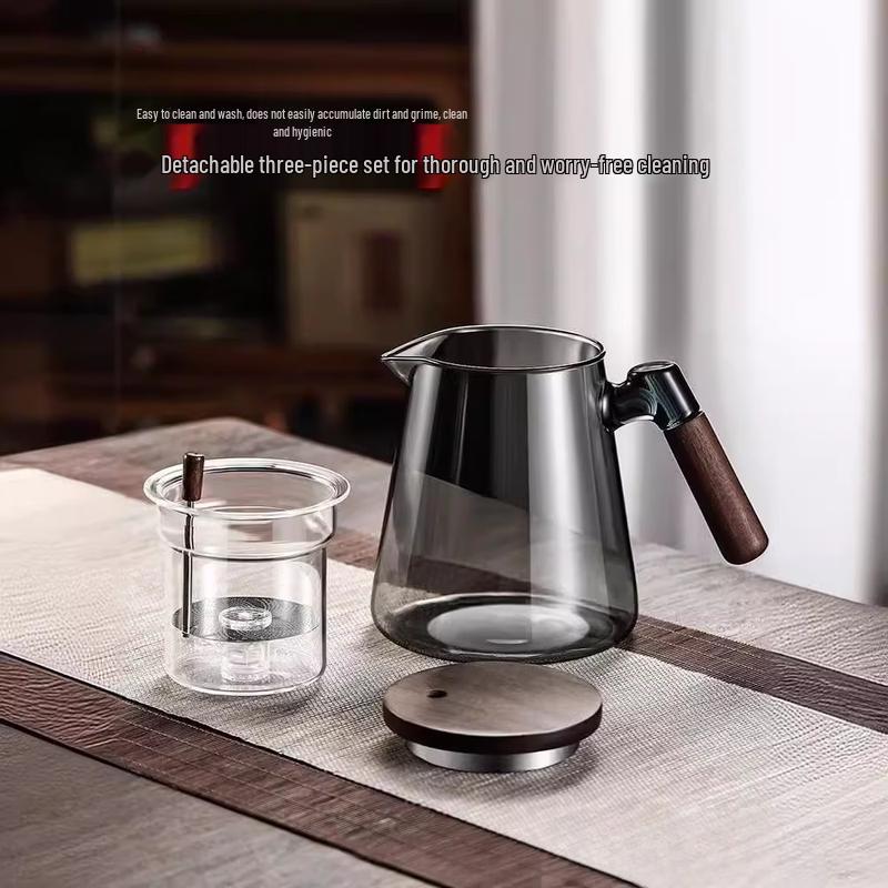 Shangqi Press-Type Glass Teapot