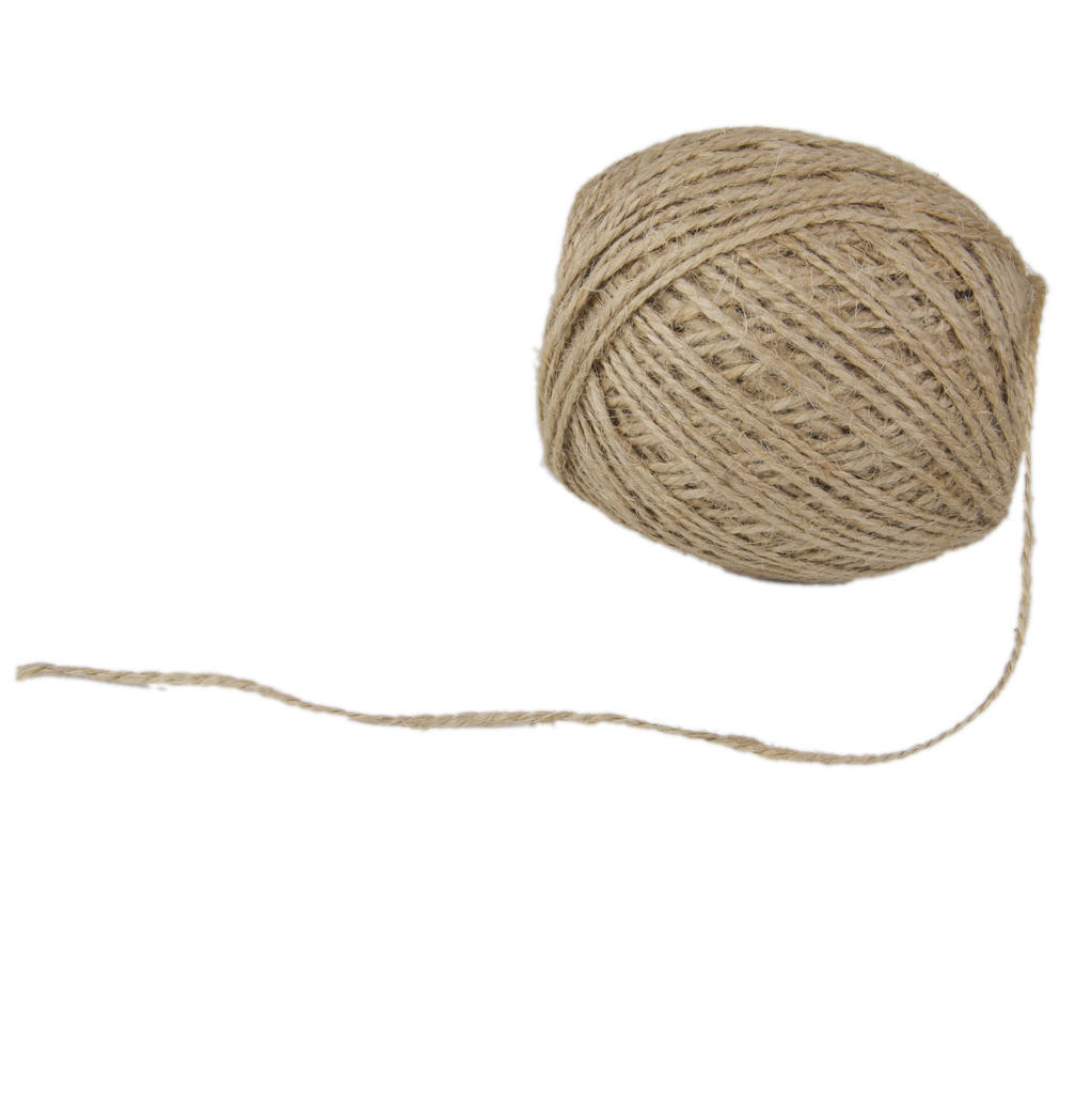 50M Household Office Mutilcolor Ball Of String Burlap Twine Jute Rope Length