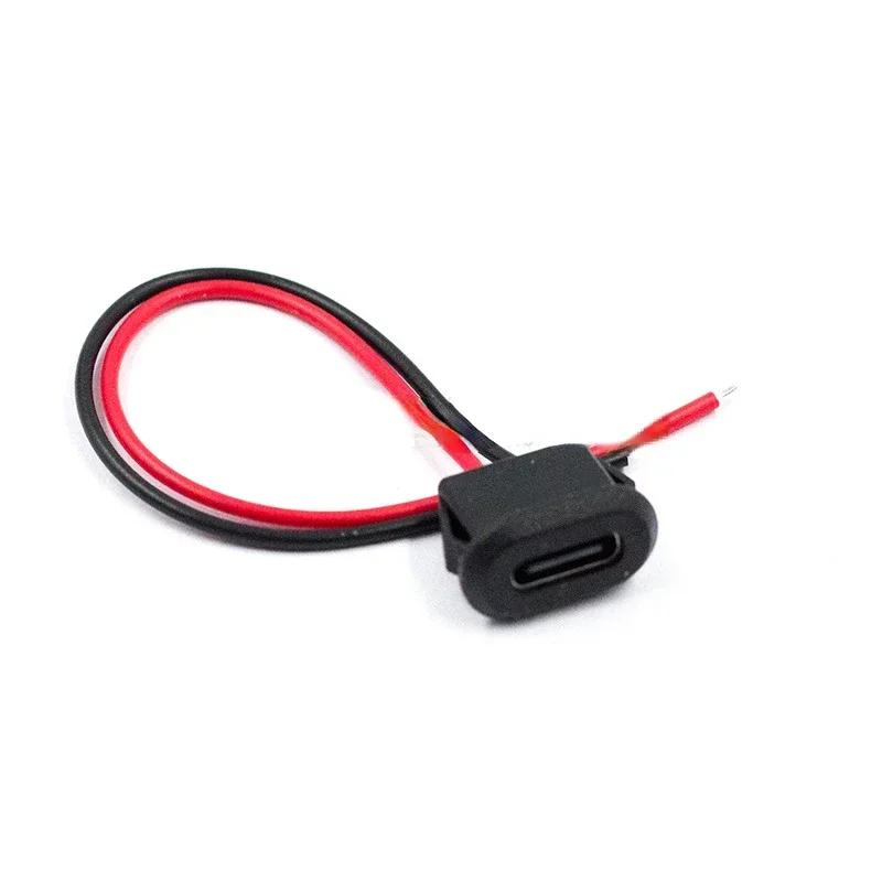 

5 шт. разъем USB Type C, гнездо типа C, гнездо типа C с пряжкой для карты, 3 А, сильноточный разъем для быстрой зарядки, порт USB-C, разъем для зарядного устройства 5PCS