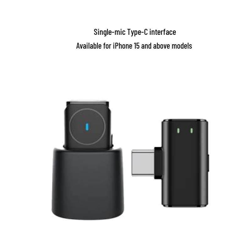 

SX101 Dual Wireless Lavalier Microphone with Smart AI Noise Cancelling for Live Broadcasting and Recording