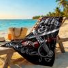 Knife Skull Beach Towel High Absorbency & Quick-Dry Comfortable Lightweight Portable for Swimming,Beach,Camping, Travel, Beach Accessories,Gym