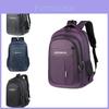 Breathable Oxford College Backpack With 16in Laptop Compartment For Travel Students