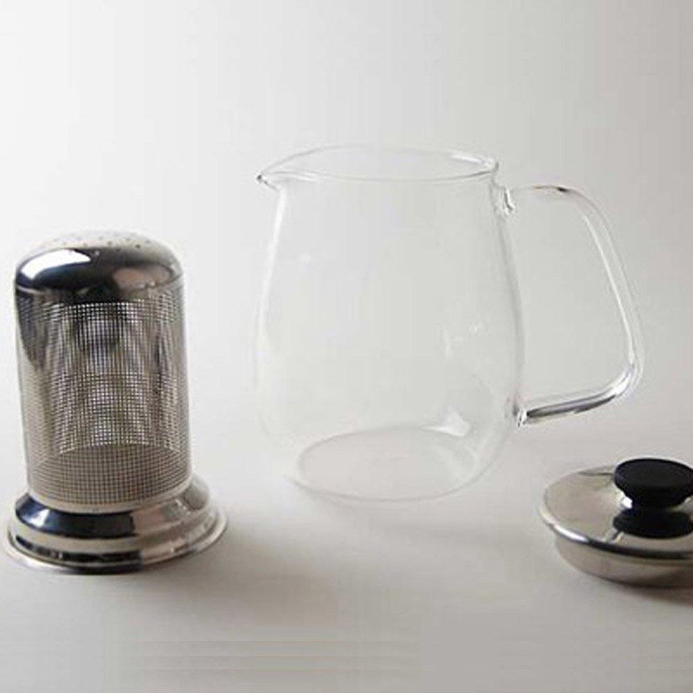 Kinto UNITEA Teapot 680ml Stainless Steel Dishwasher Safe Heat Resistant Glass 8309