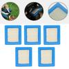 5 Pcs Lawn Mower Air Filter High Efficiency Particulate Air Filter Replacement for 491588 491588s 39