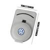 W14-Leather Car Sun Visor Glasses Holder Sunglasses Card Clip For Volkswagen VW R Polo Passat Rline Golf 4 5 6 Tiguan Jetta GTI ID.3