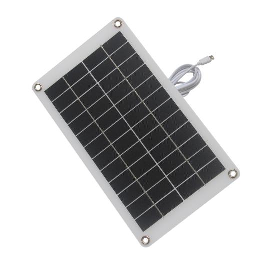 Solar Panel High Conversion Efficiency Automatic Charging Easy Installation 12V 10W High-Power