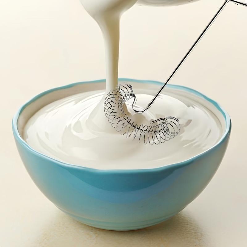 Stainless Steel Spring Egg Beater Sauce Blender Mini Whisk Milk Frother Foamer Creative Cooking Tools Cooking Accessories