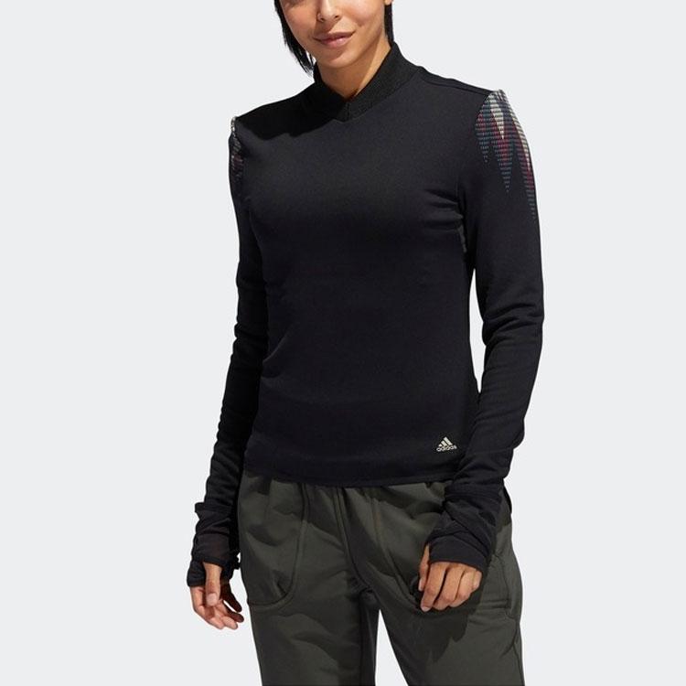 Adidas C.Rdy Slim Fit Training Long Sleeve T-Shirt Women Tops Black GC7223
