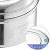 Meichu 304 Stainless Steel Double-Layer Lunch Box with Handle