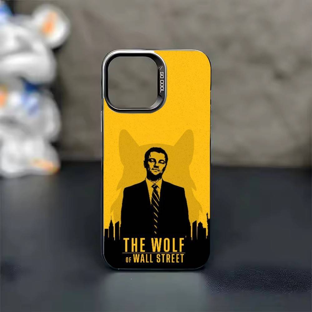 Movie The Wolf of Wall Street-S Phone Case For iPhone 17,16,15,14,13,12,11,Pro Max,Plus Candy Silver Cover