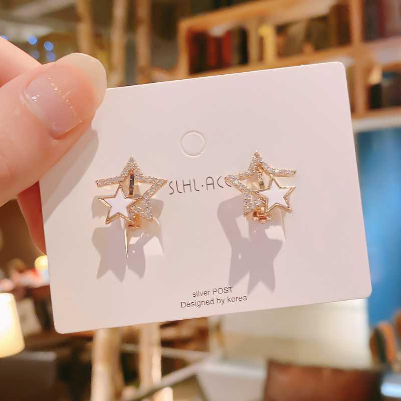 S925 Silver Needle Pearl Stud Earrings for Women