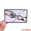 Cute Ghost/Cat Embroidered Patch Cartoon Animal Patch Iron On Patches For Clothing Thermoadhesive Patches For Clothes Jacket DIY