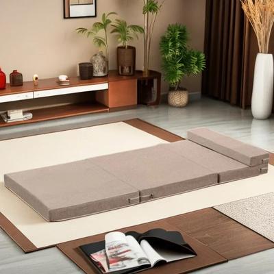 Tragbare Einzel-Memory-Schaum-Faltmatratzen Weiche Tatami-Yogamatte zum Schlafen auf dem Boden Büroangestellte Mittagspause Faul